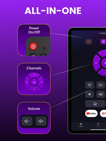 Universal TV Remote Control ! iPad screenshot