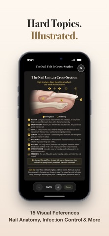 Manicurist Nail Tech Exam Prep Screenshot 3 of 10