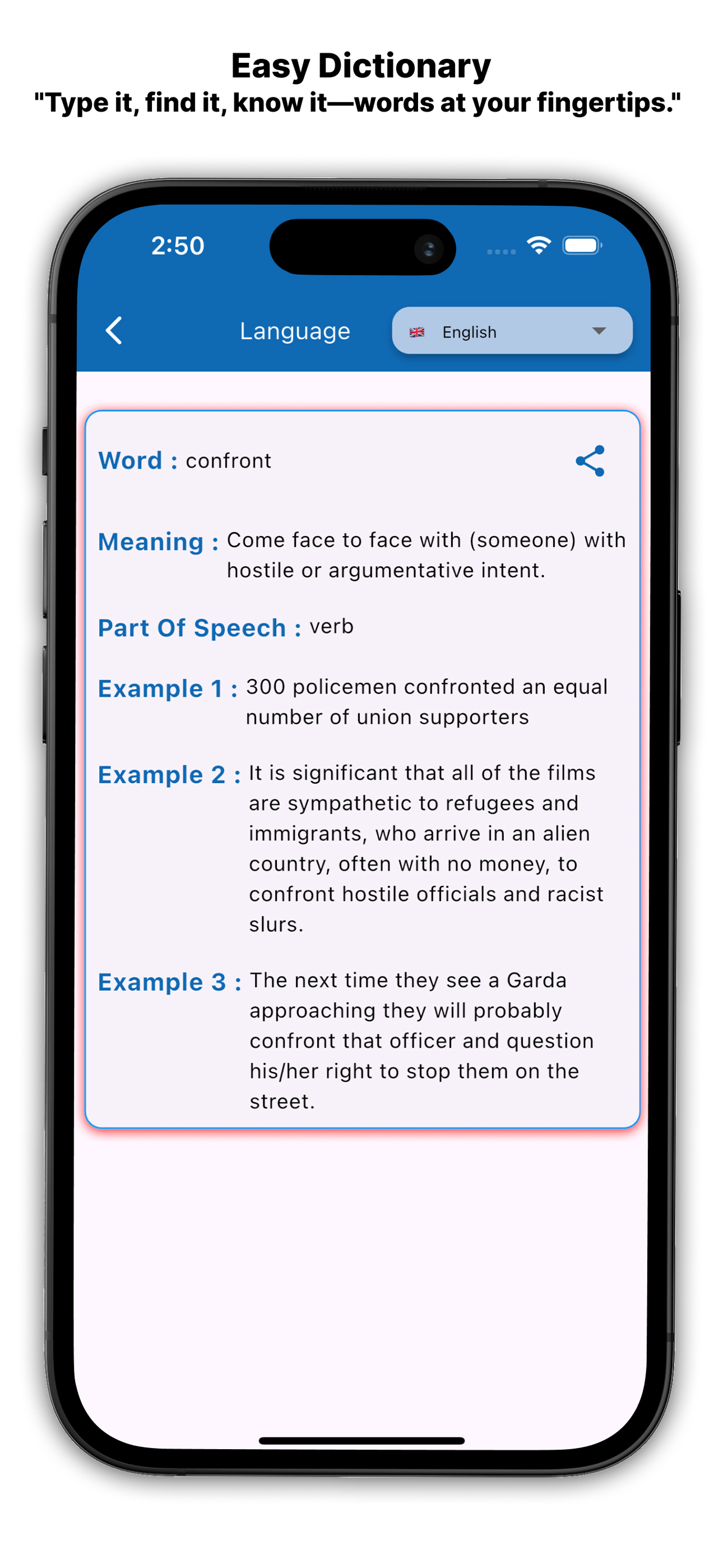 AI English Dictionary