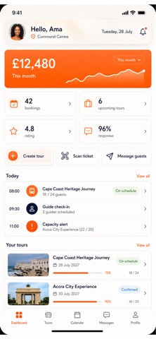 Event Country Organizer screenshot