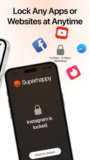 Superhappy Screen Time Blocker screenshot 2