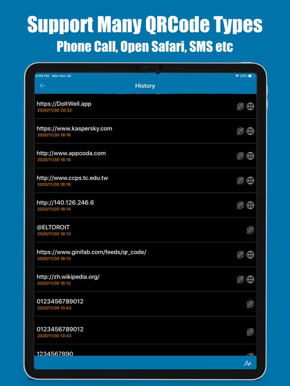 Screenshot #5 pour Quick QRCode Reader