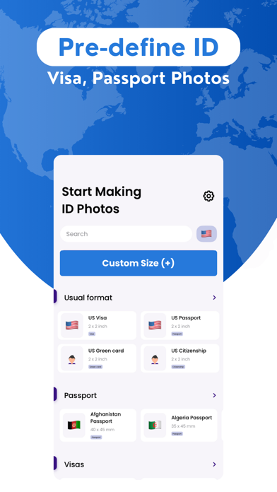 Passport Photo Maker: ID Photo Screenshot