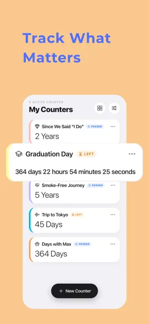 Nexo - Milestone Counter screenshot 1
