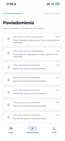 Event network screenshot 5