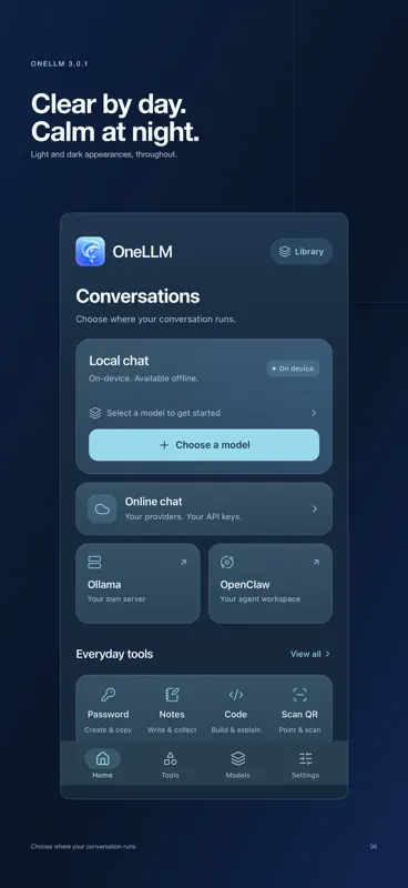 OneLLM: Offline AI & LLM Chat screenshot 6 of 8