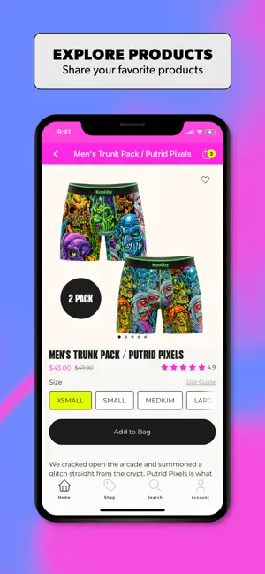 Knobby Underwear screenshot 4