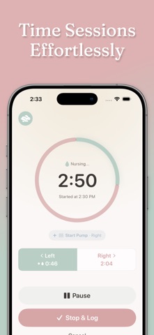 Milk & Minutes: Pump Stash iPhone screenshot
