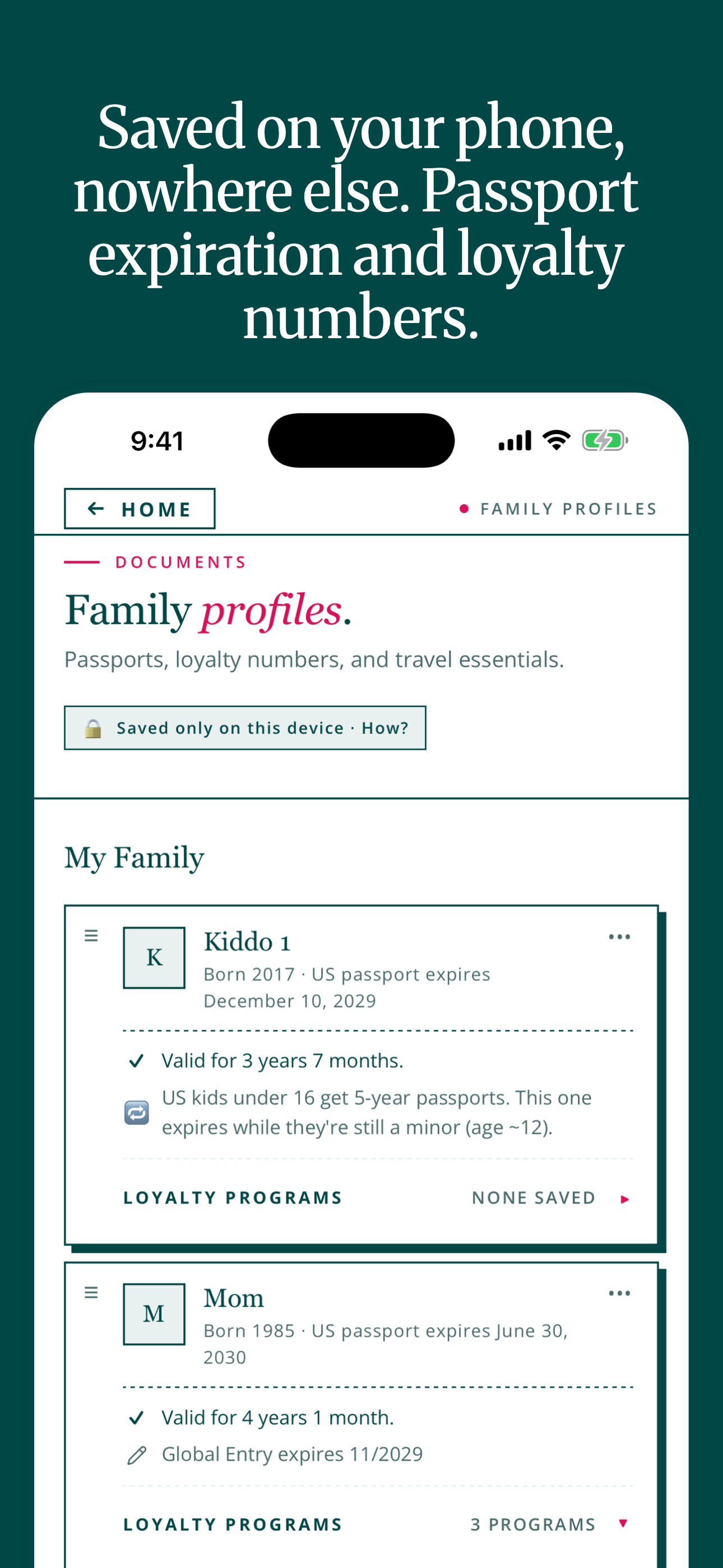 Go Travel Keeper screenshot 6