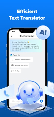 AI Translator:Voice&Text&Photo iPhone screenshot