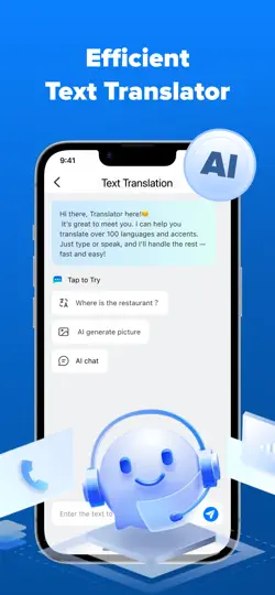 Capture d'écran de AI Translator:Voice&Text&Photo sur iPhone 6