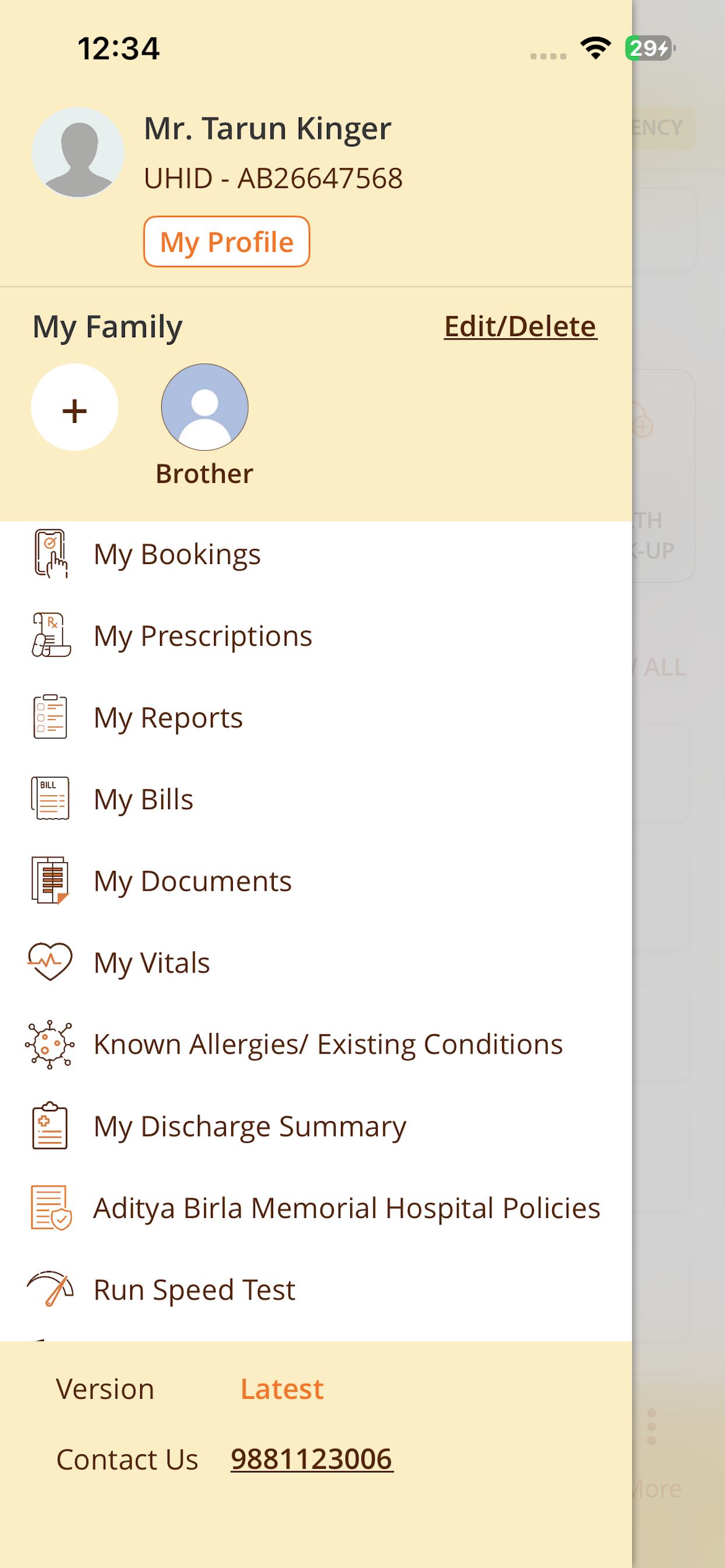 Aditya Birla - Patient App screenshot 2