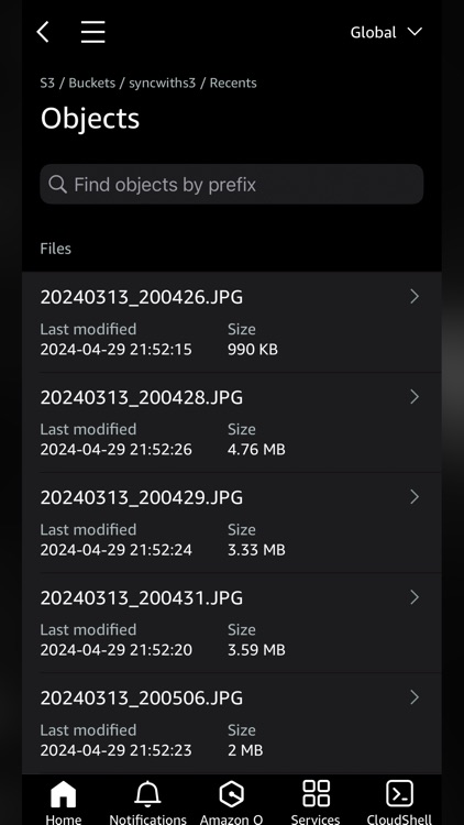 Sync with S3 screenshot-6