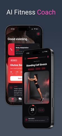 Fitnic: AI Fitness Coach iPhone screenshot