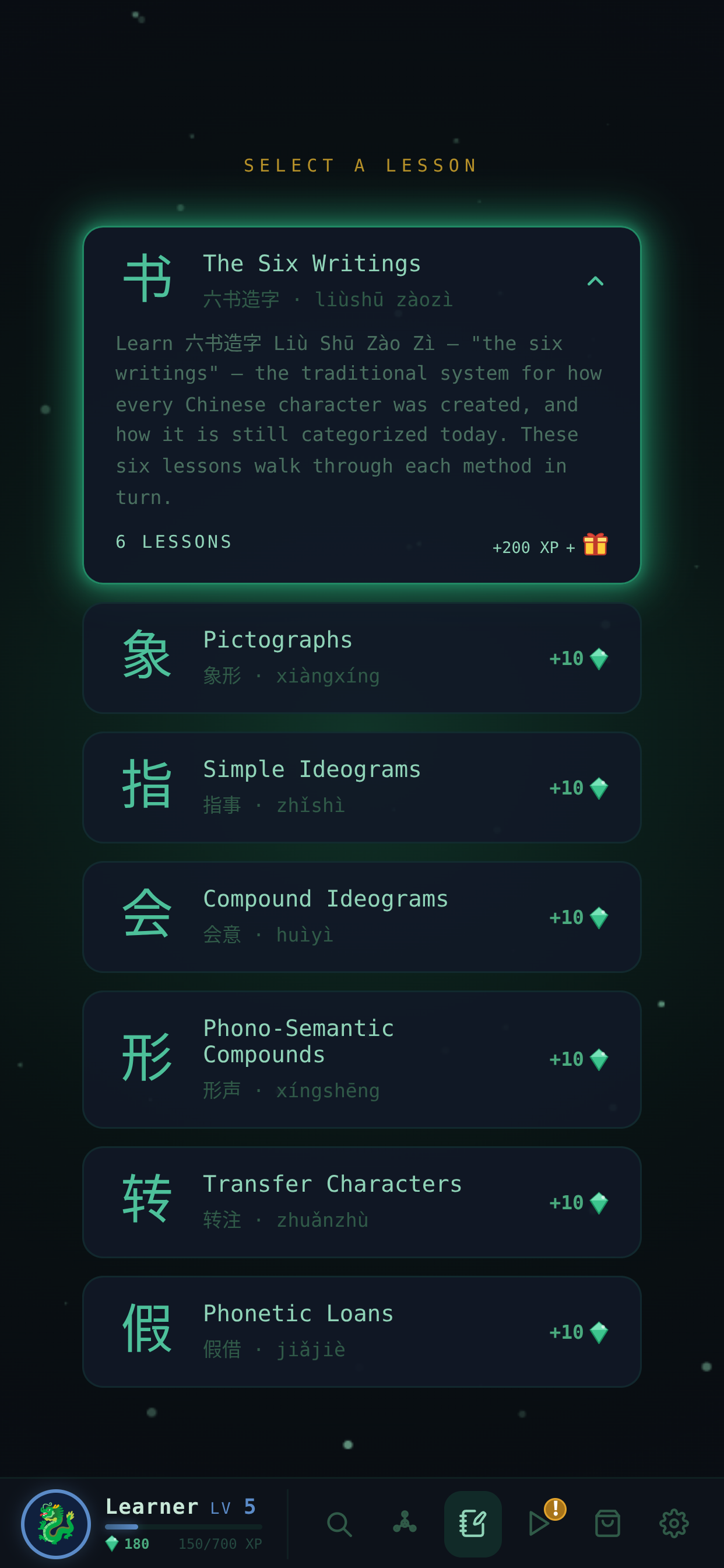 Zhong - Chinese Characters screenshot 3