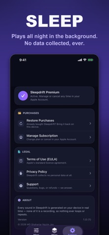 Sleepdrift 白噪音混音器 screenshot