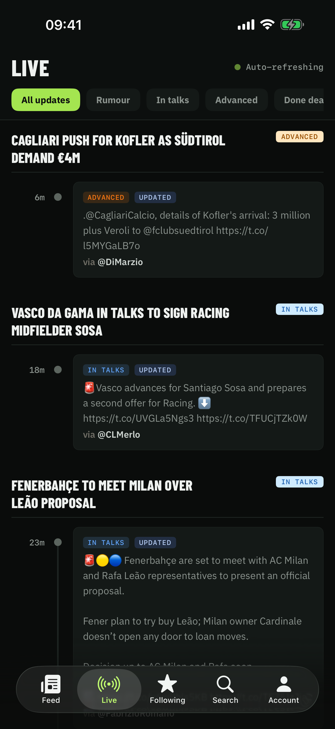 Touchline Press screenshot 4
