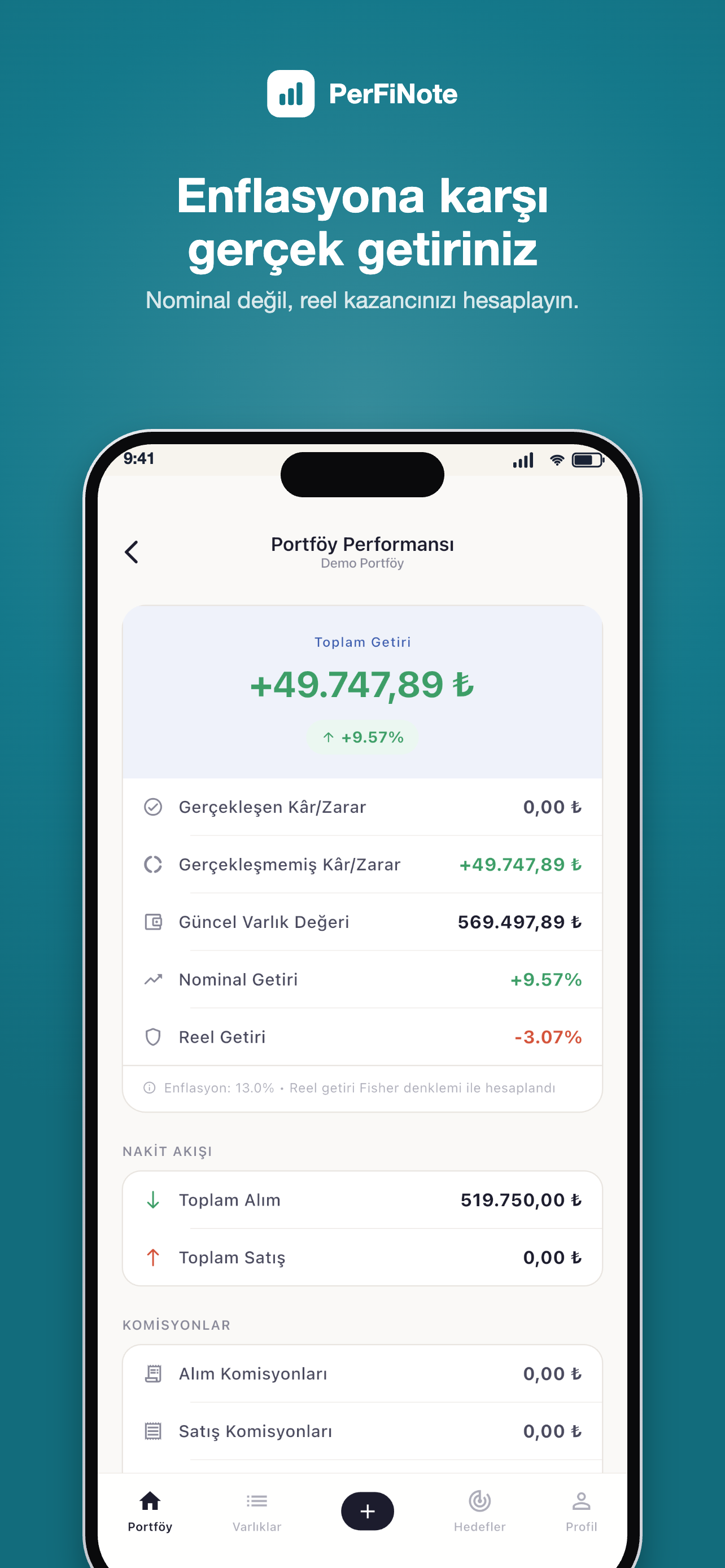 PerFiNote: Borsa Portföy Takip screenshot 6