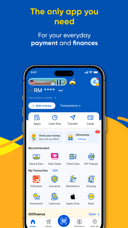 #1. Touch ‘n Go eWallet (iOS) 由: TNG Digital Sdn Bhd