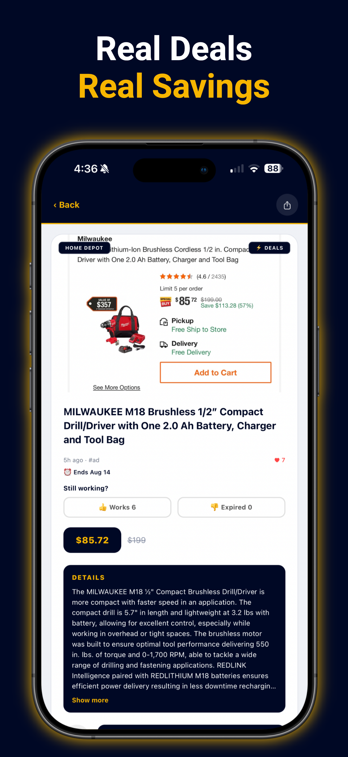 Cheddar's Deals screenshot 4