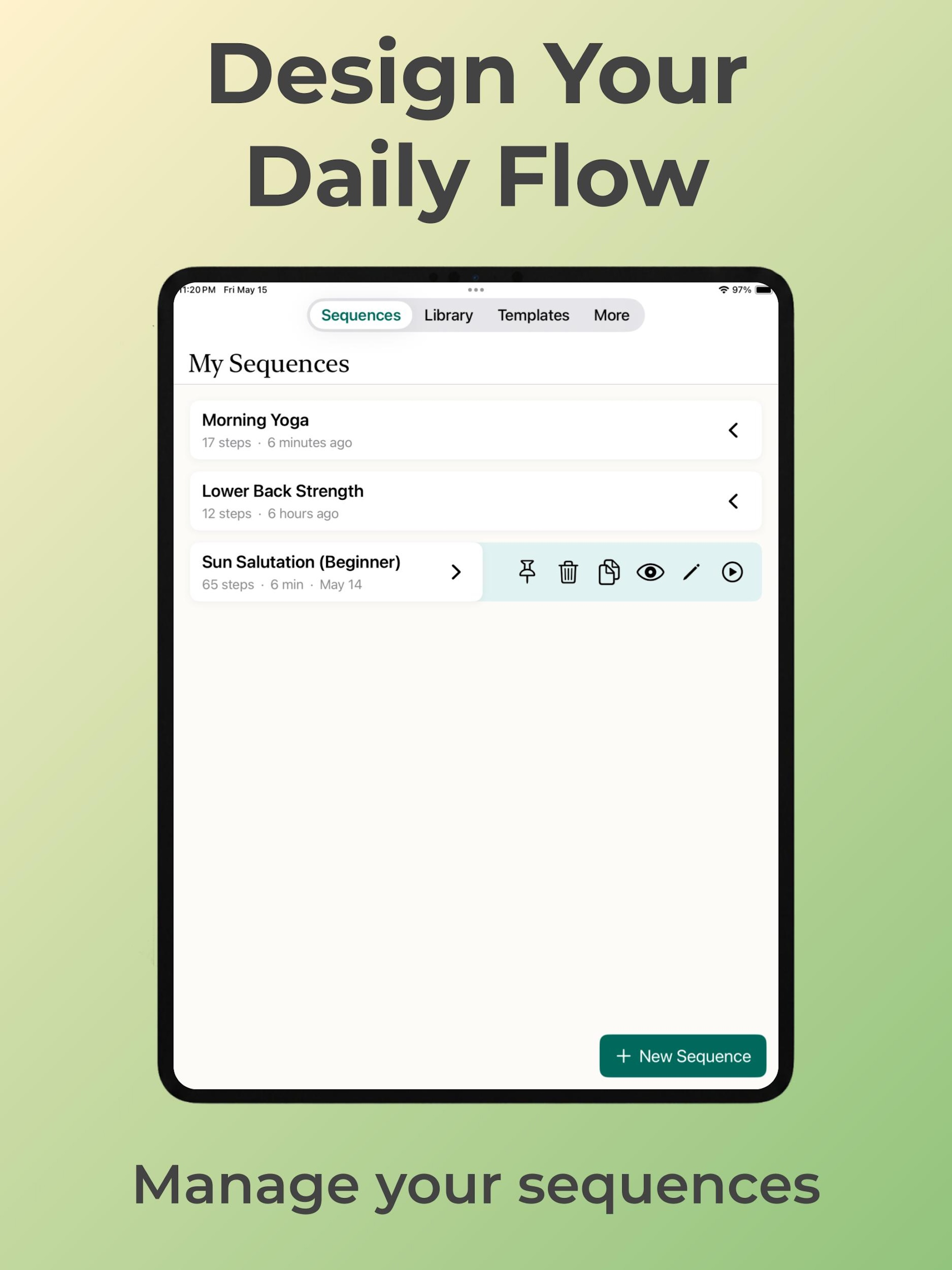 Yoga Sequence Builder