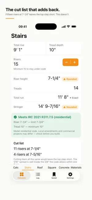 Story Pole: Feet Inch Stairs screenshot 2