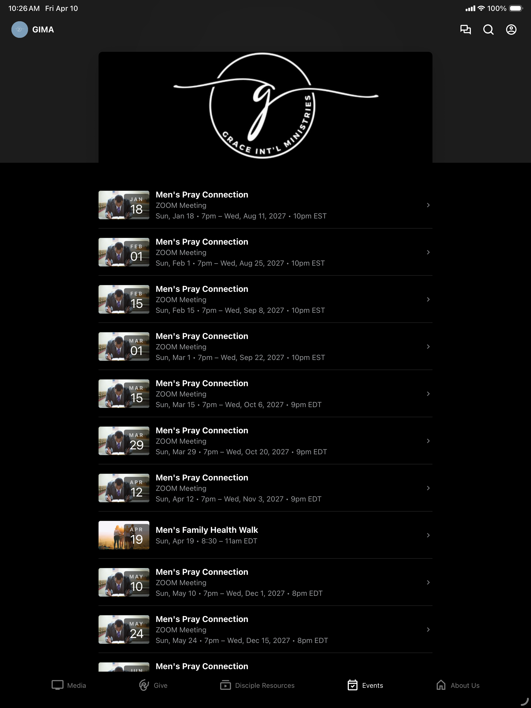 Grace International Ministry screenshot 7