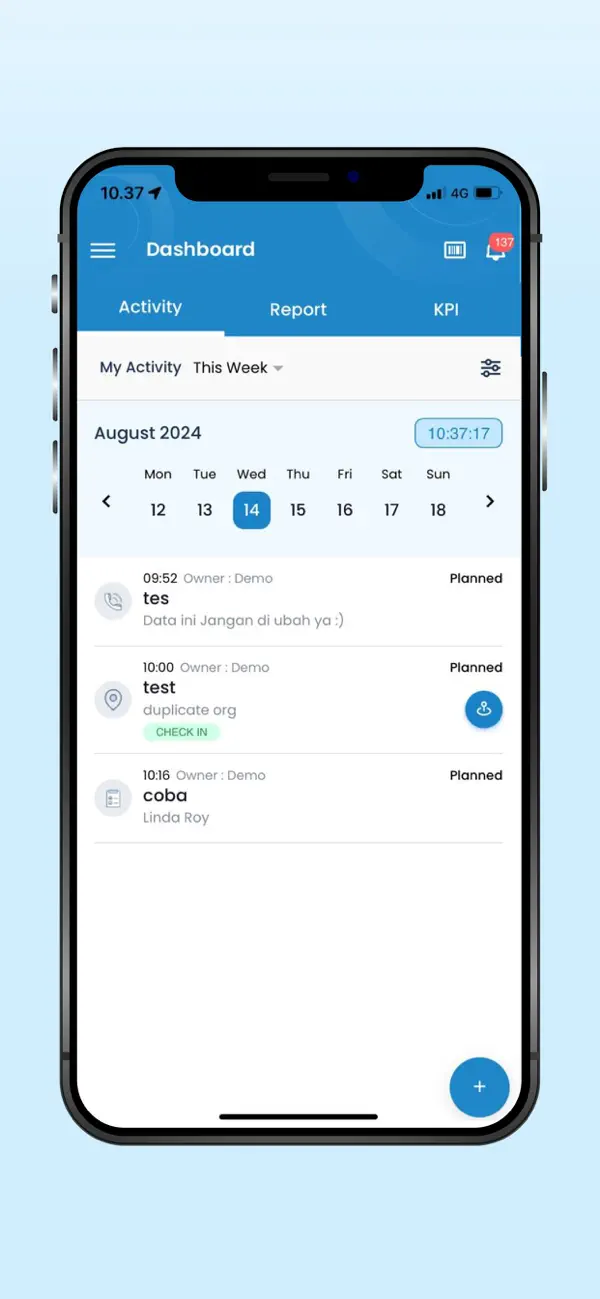 Screenshot #1 pour Barantum CRM