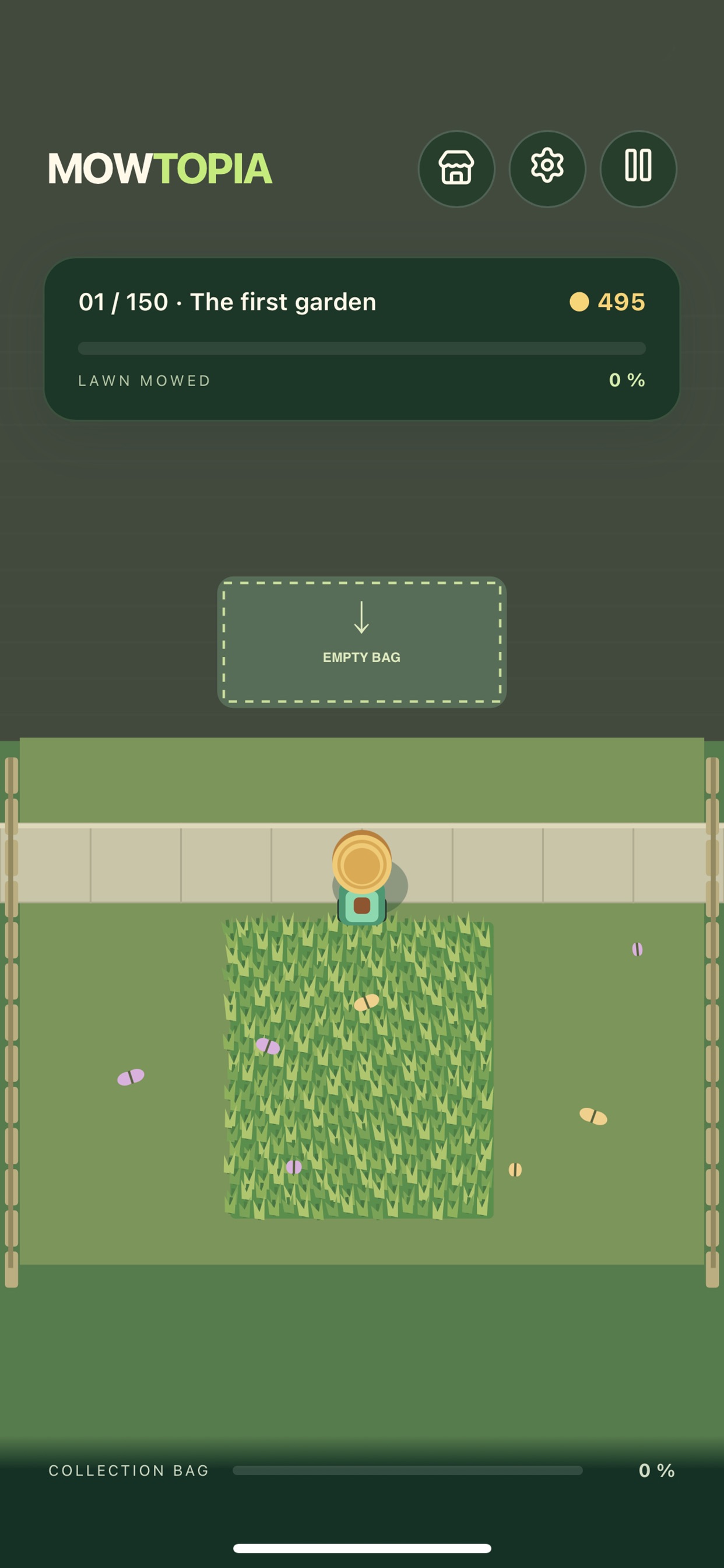 Screenshot 3 of Mowtopia