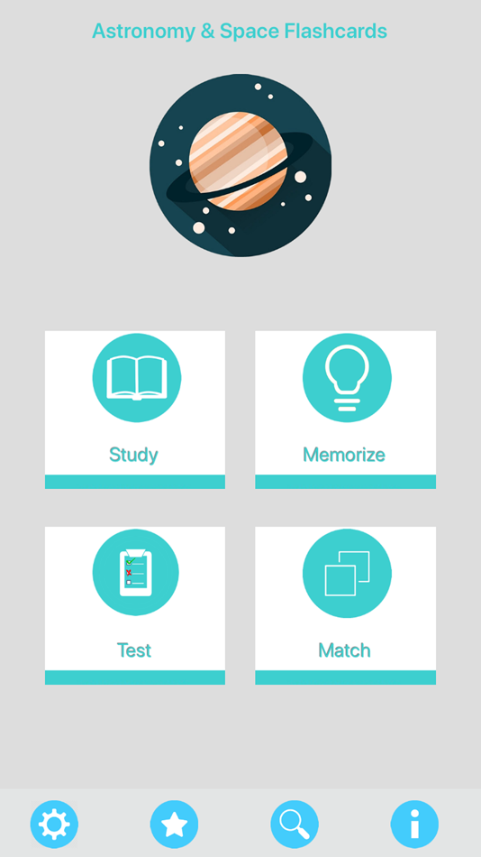 #1. Astronomy Flashcards (iOS) Podle: Hasan Cakir