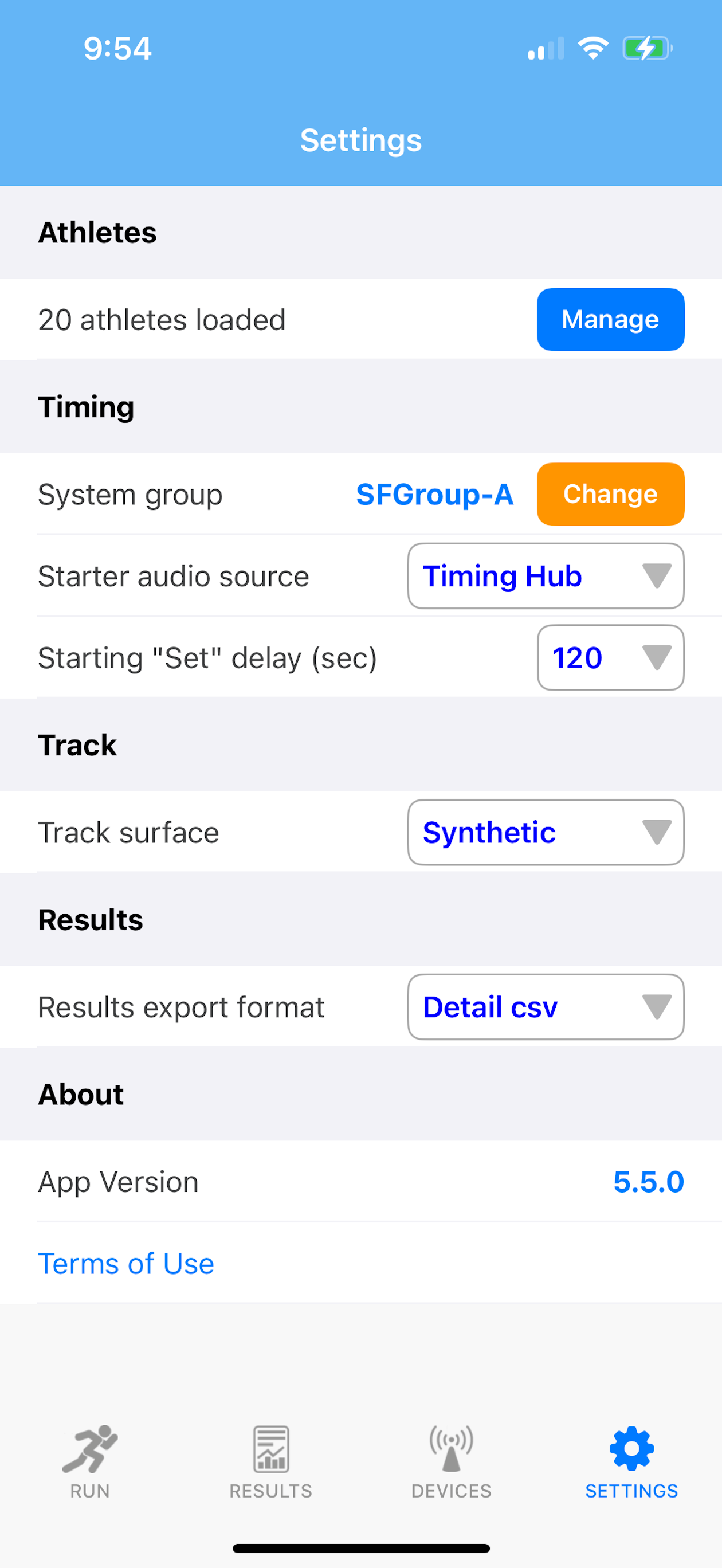 SplitFast Timing screenshot 5