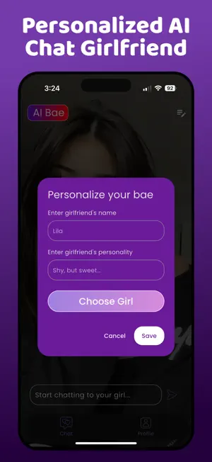 Talk To Girls :Romantic Ai Bae screenshot 2