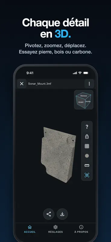 STL Viewer: 3D-Modell & 3MF screenshot 1 of 6