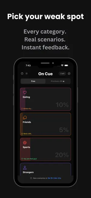 On Cue - Social screenshot 1