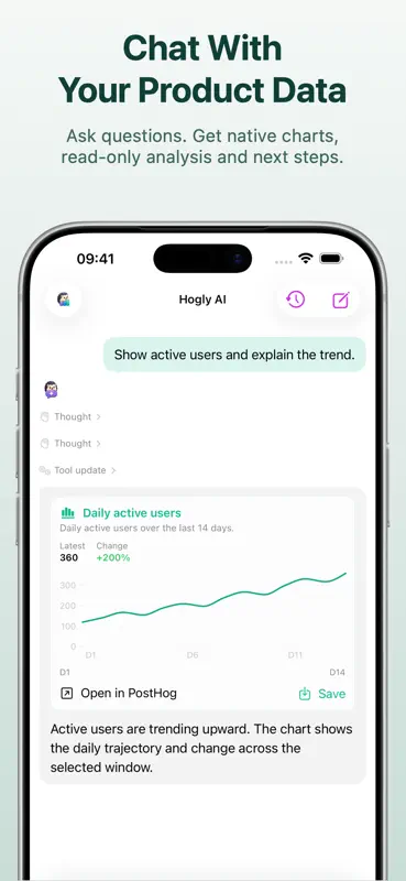 PostHog Analytics - Hogly screenshot 6 of 8