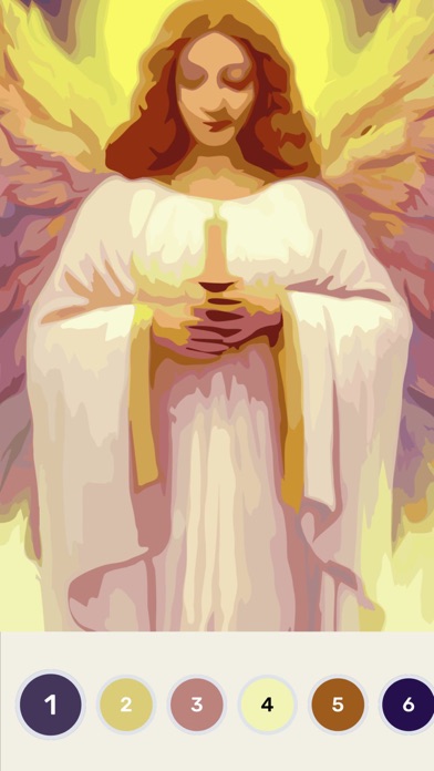 Bible Oil Coloring By Number Screenshot