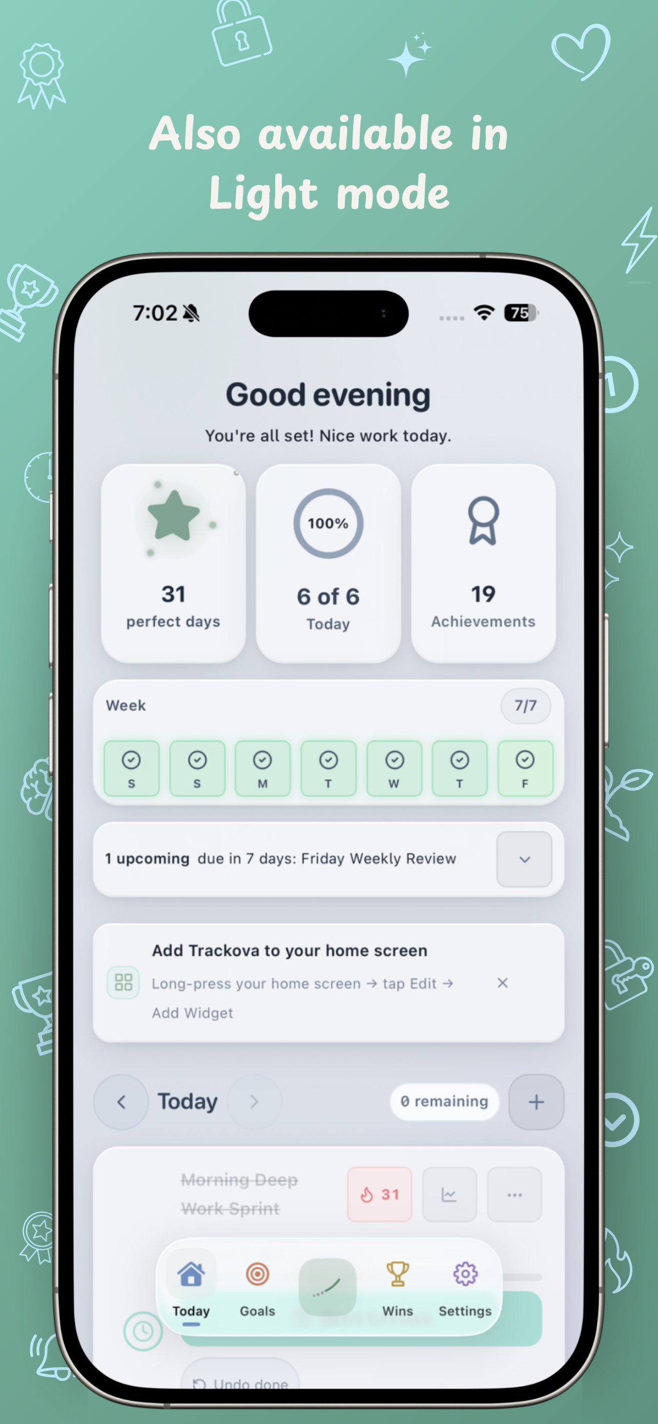 Trackova - Habit Tracker & AI