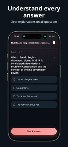 My Canadian Citizenship Test iPhone screenshot