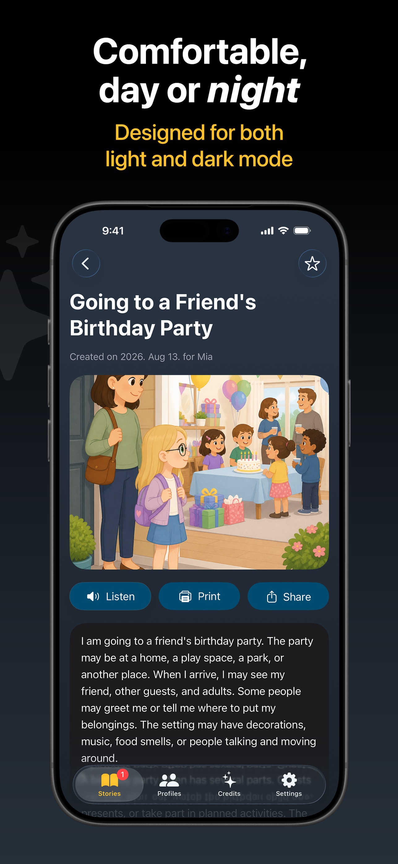 Screenshot 4 of Social Narratives Story Writer