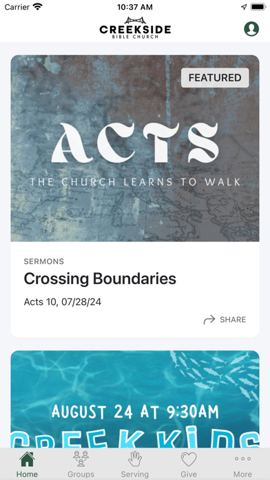 Creekside Bible Castle Rock Screenshot
