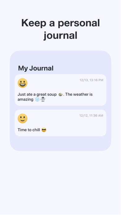 Mood Tracker: Moodline Screenshot