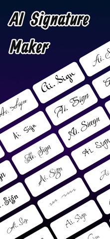 AI Signature Maker - Generator screenshot
