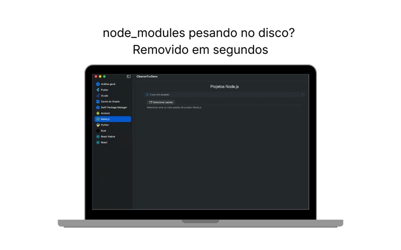 CleanerForDevs screenshot