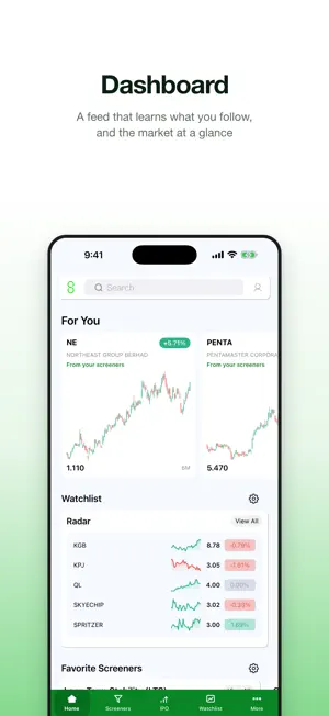 iSaham - Stock Screener screenshot 2