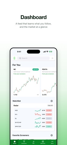 iSaham - Stock Screener screenshot
