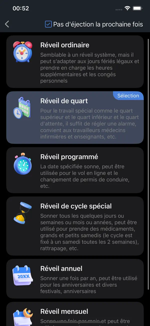 Screenshot #2 pour Dr. réveil - Gestionnaire