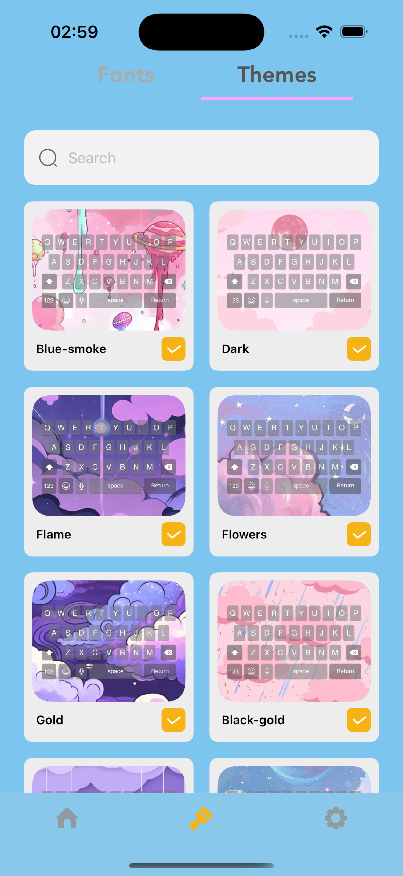 Panikapp : Magic Fonts & theme screenshot 3