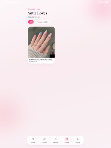 OnlyNails iPad screenshot