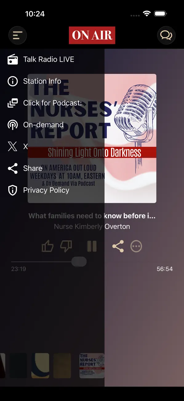 Screenshot #2 pour America Out Loud Talk Radio