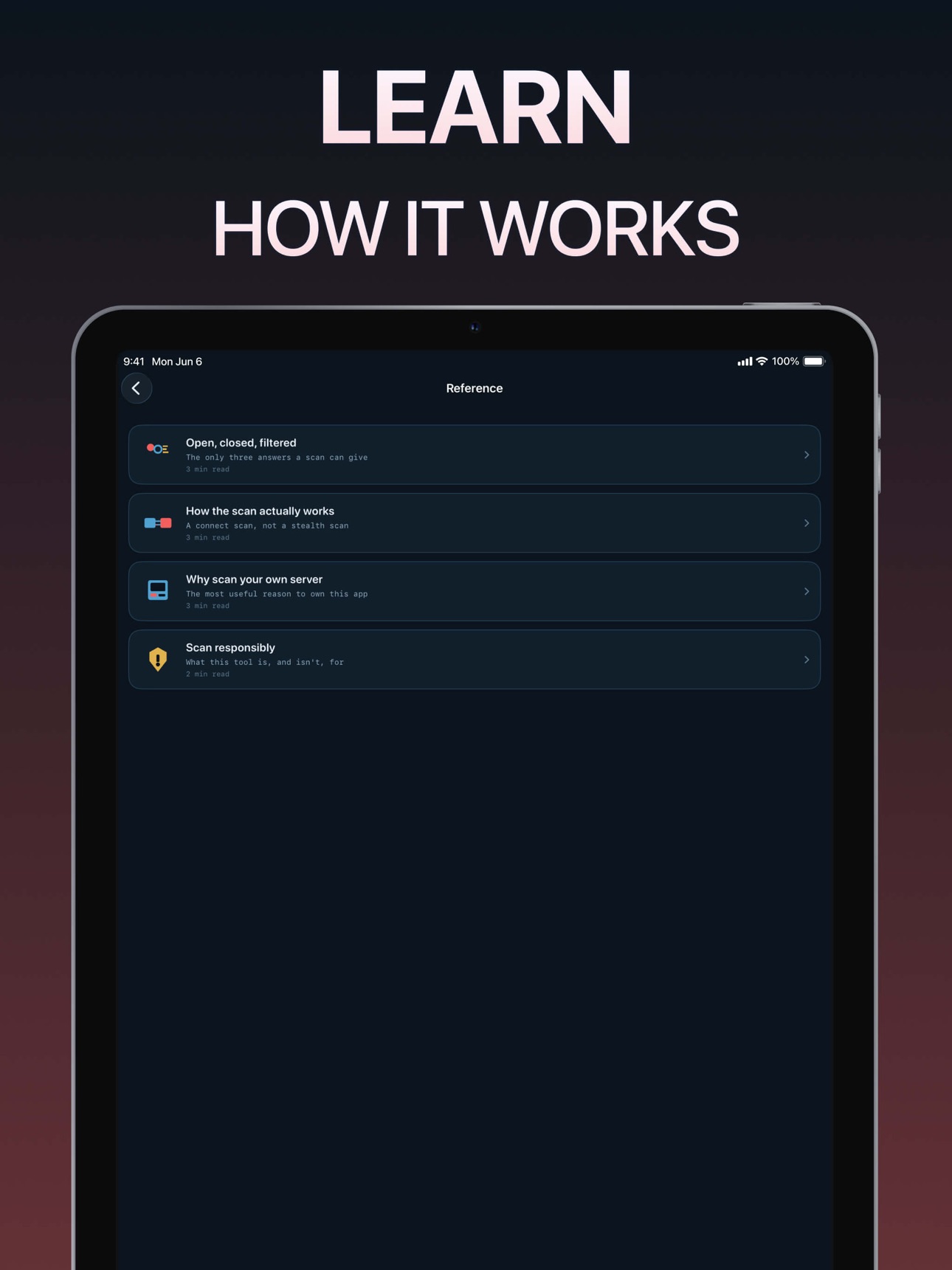 Screenshot 6 of Merkon – Port Scan
